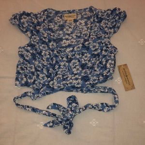 Denim and supply cami wrap